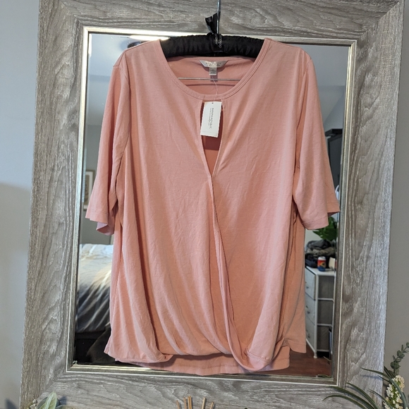 Banana Republic Tops - 💛 2 for $15 NWT Banana Republic Sandwash Modal 3/4 sleeve top size XL